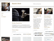 Tablet Screenshot of bazzlesworld.com